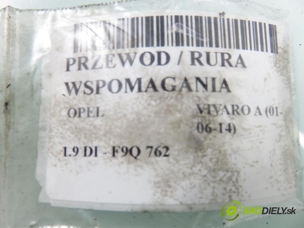 OPEL VIVARO A Autobus (X83) BUS 2003 60,00 1.9 DCI 80 - F9Q 762 1870,00 trubka / Rúra servočerpadlo 204245A