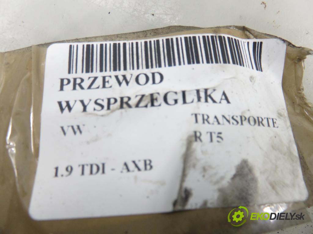 VW TRANSPORTER V Skrzynia (7HA, 7HH, 7EA, 7EH) FURGON 2004 77,00 1.9 TDI PD 105 - AXB 1896,00 rúrka vypínacieho ložiska 