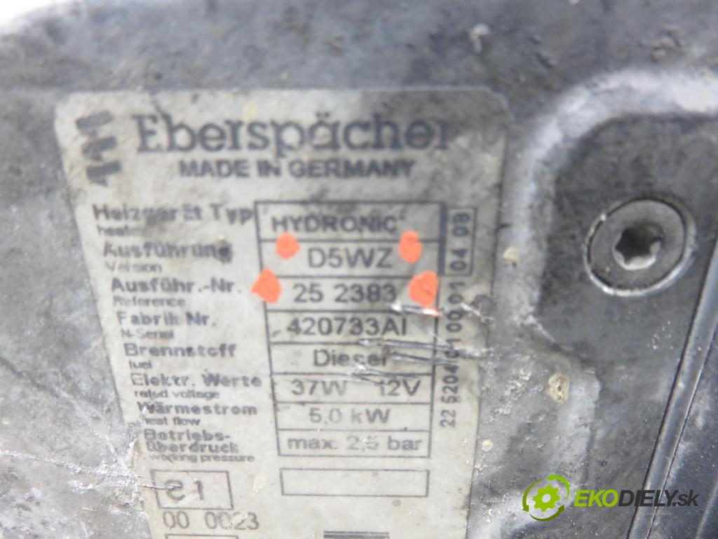 MAZDA 5 (CR19) MINIVAN 2009 105,00 2.0 MZR-CD 143 - RF7J 1998,00 Webasto D5WZ ; 252383 (Webasto (nezávislé topení))