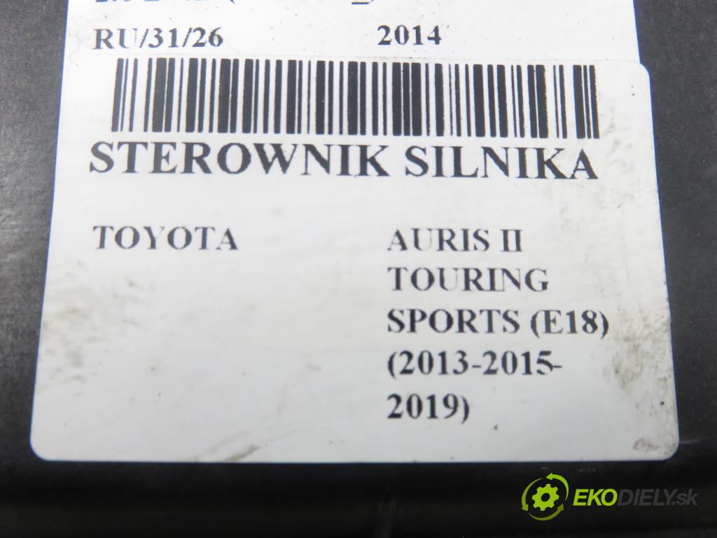 TOYOTA AURIS TOURING SPORTS (_E18_) KOMBI 2014 91,00 2.0 D-4D 124 (ADE186_) - 1AD-FTV 1998,00 řídící jednotka motora 896610Z760