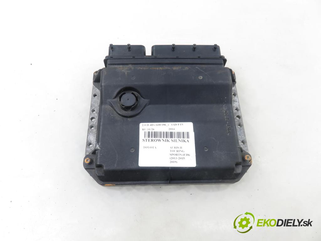 TOYOTA AURIS TOURING SPORTS (_E18_) KOMBI 2014 91,00 2.0 D-4D 124 (ADE186_) - 1AD-FTV 1998,00 řídící jednotka motora 896610Z760