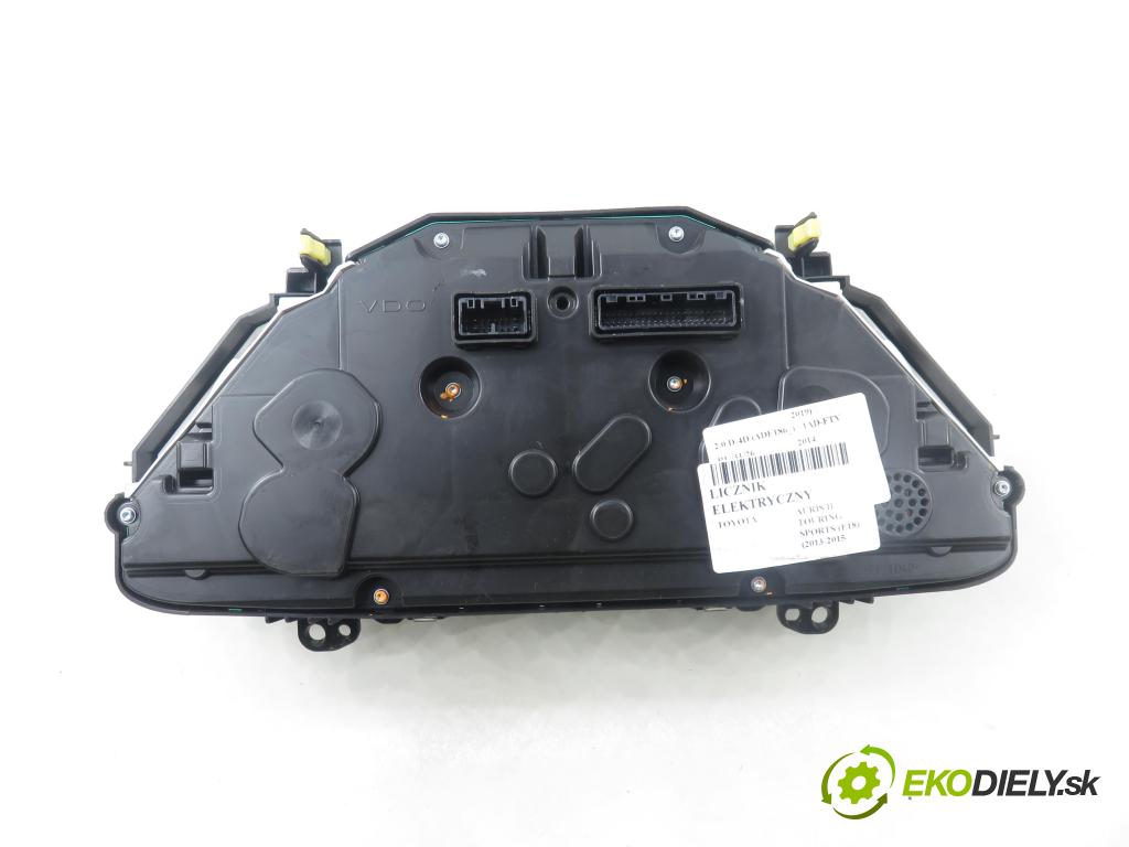 TOYOTA AURIS TOURING SPORTS (_E18_) KOMBI 2014 91,00 2.0 D-4D 124 (ADE186_) - 1AD-FTV 1998,00 Prístrojovka elektrický A2C31789200