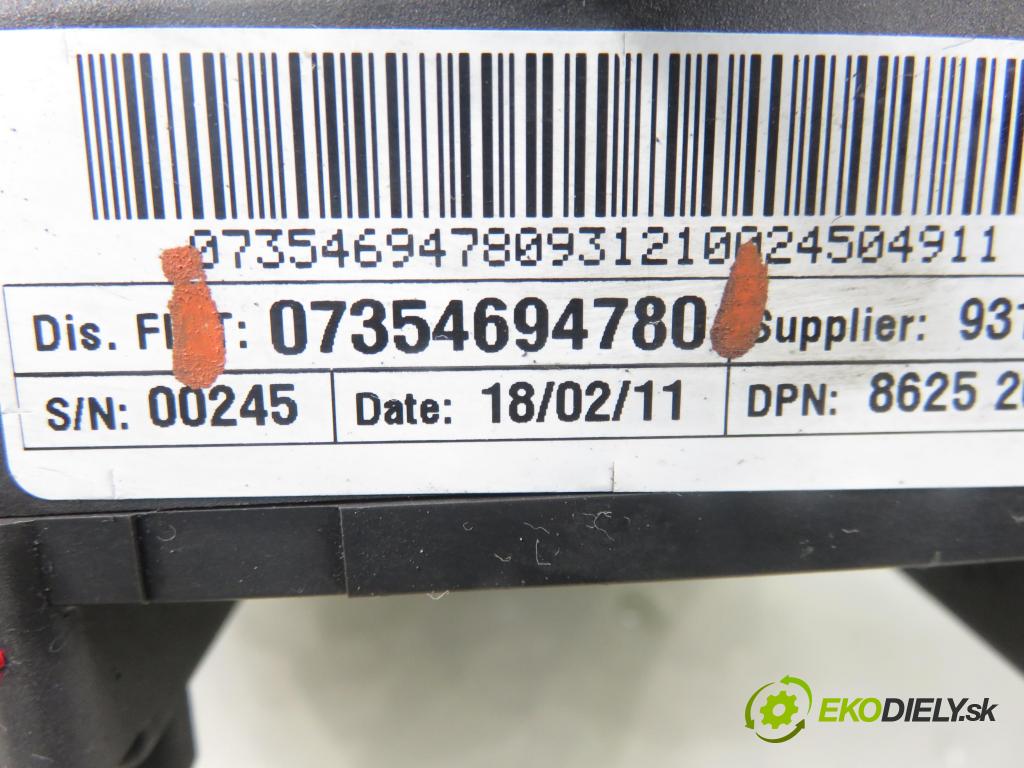 CITROEN JUMPER Skrzynia FURGON 2011 74,00 2.2 HDi 100 - 4HV (P22DTE) 2198,00 páčka/prepínač 07354694780