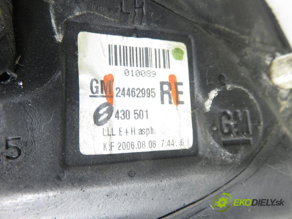 OPEL ASTRA H Kombi (A04) KOMBI 2006 88,00 1.9 CDTI - Z 19 DT 1910,00 zpětné zrcátko LE 24462995RE