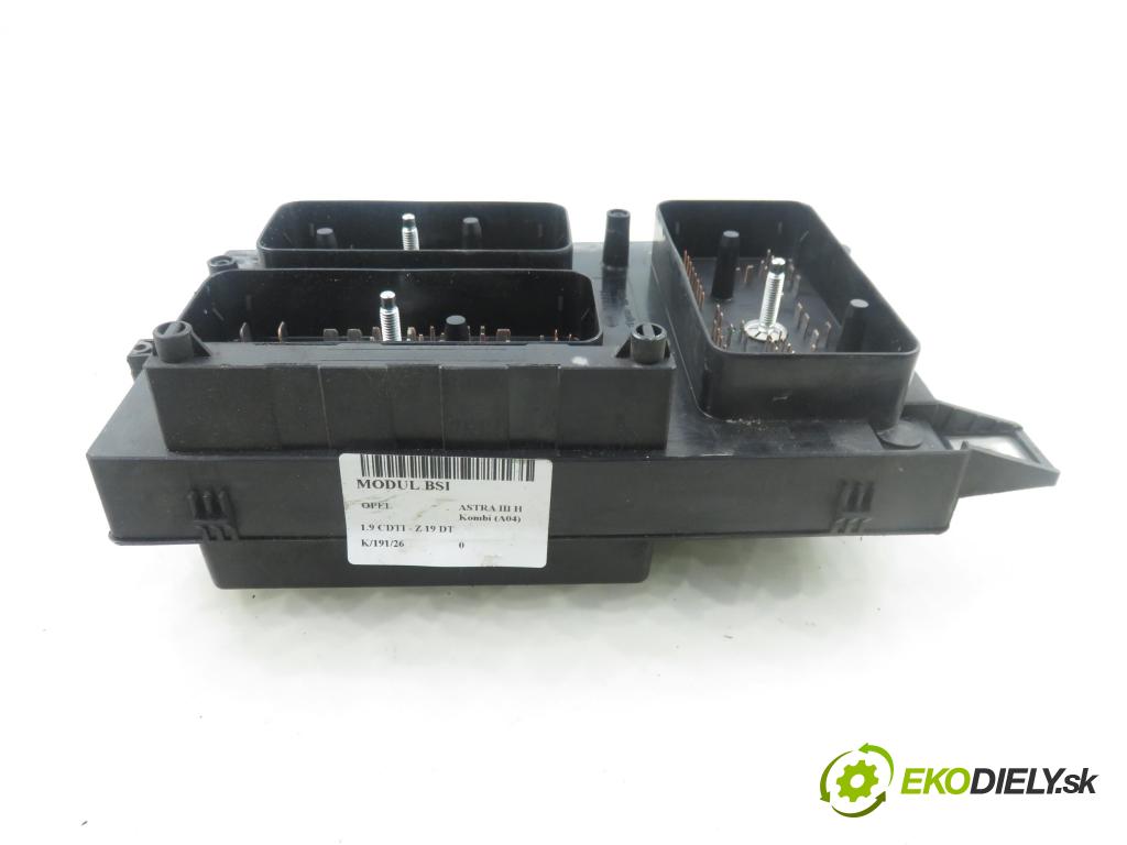 OPEL ASTRA H Kombi (A04) KOMBI 2006 88,00 1.9 CDTI - Z 19 DT 1910,00 MODUL BSI 13206748GU ; 5DK00866848