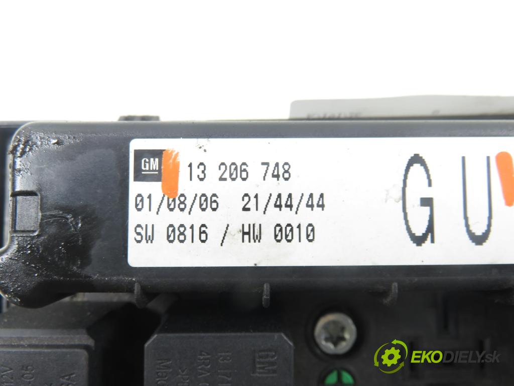 OPEL ASTRA H Kombi (A04) KOMBI 2006 88,00 1.9 CDTI - Z 19 DT 1910,00 MODUL BSI 13206748GU ; 5DK00866848