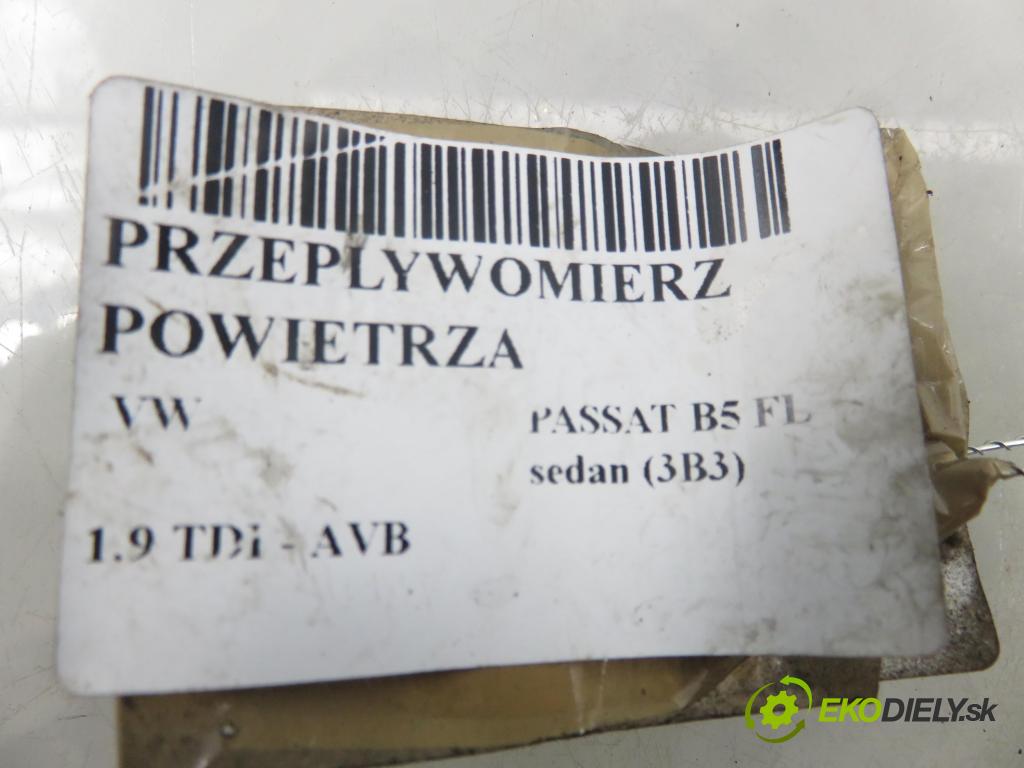 VW PASSAT B5.5 (3B3) SEDAN 2003 74,00 1.9 TDI PD 101 - AVB 1896,00 váha vzduchu vzduchu F00C2G2055