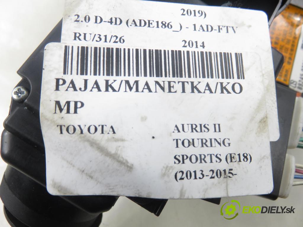 TOYOTA AURIS TOURING SPORTS (_E18_) KOMBI 2014 91,00 2.0 D-4D 124 (ADE186_) - 1AD-FTV 1998,00 páčka/prepínač 8924502060 ; 17F852