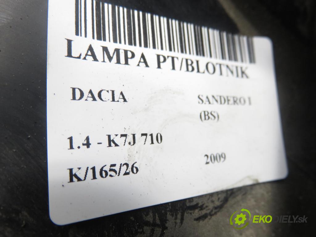 DACIA SANDERO HB 2009 55,00 1.4 - K7J 710 1390,00 Svetlo pravé zadné 8200734824