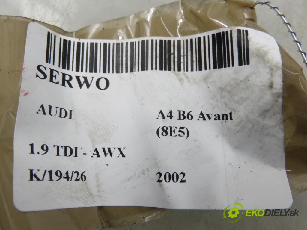 AUDI A4 Avant (8E5, B6) KOMBI 2002 96,00 1.9 TDI - AWX 1896,00 posilovač 8E0612105M (Servočerpadlo)