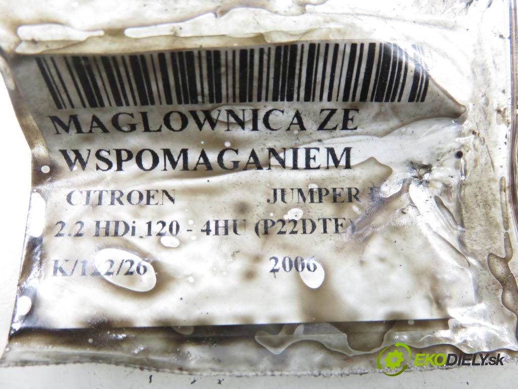 CITROEN JUMPER Skrzynia FURGON 2006 88,00 2.2 HDi 120 - 4HU (P22DTE) 2198,00 Riadenie ZE riadením 01341019080