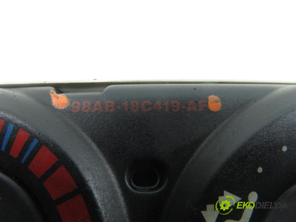 FORD FOCUS Turnier (DNW) HB 2001 66,00 1.8 TDDi 90 - C9DA 1753,00 Panel kúrenia KLIMATIZACE: 98AB18C419AF