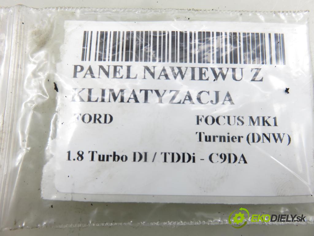 FORD FOCUS Turnier (DNW) HB 2001 66,00 1.8 TDDi 90 - C9DA 1753,00 Panel kúrenia KLIMATIZACE: 98AB18C419AF