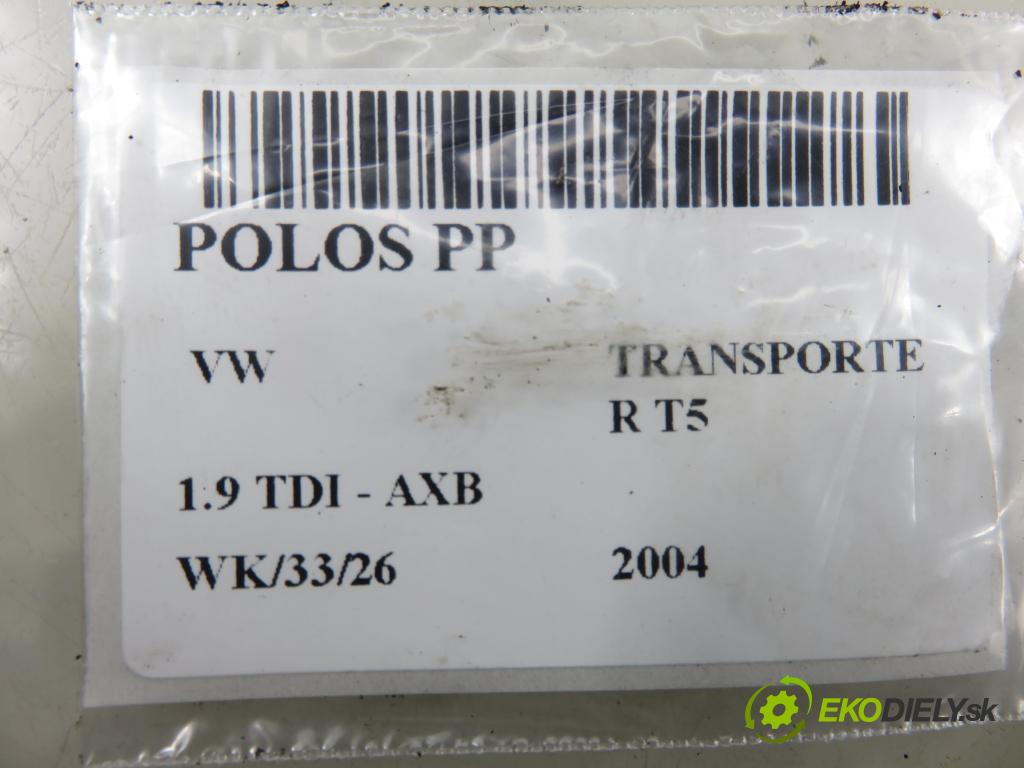 VW TRANSPORTER V Skrzynia (7HA, 7HH, 7EA, 7EH) FURGON 2004 77,00 1.9 TDI PD 105 - AXB 1896,00 Poloos PP 7H0407272AJ