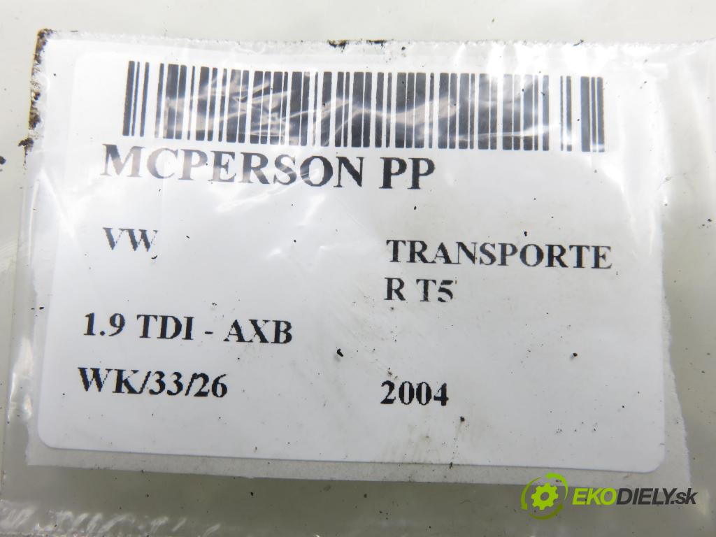 VW TRANSPORTER V Skrzynia (7HA, 7HH, 7EA, 7EH) FURGON 2004 77,00 1.9 TDI PD 105 - AXB 1896,00 MCPERSON PP