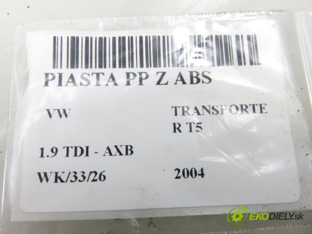 VW TRANSPORTER V Skrzynia (7HA, 7HH, 7EA, 7EH) FURGON 2004 77,00 1.9 TDI PD 105 - AXB 1896,00 náboj PP ABS