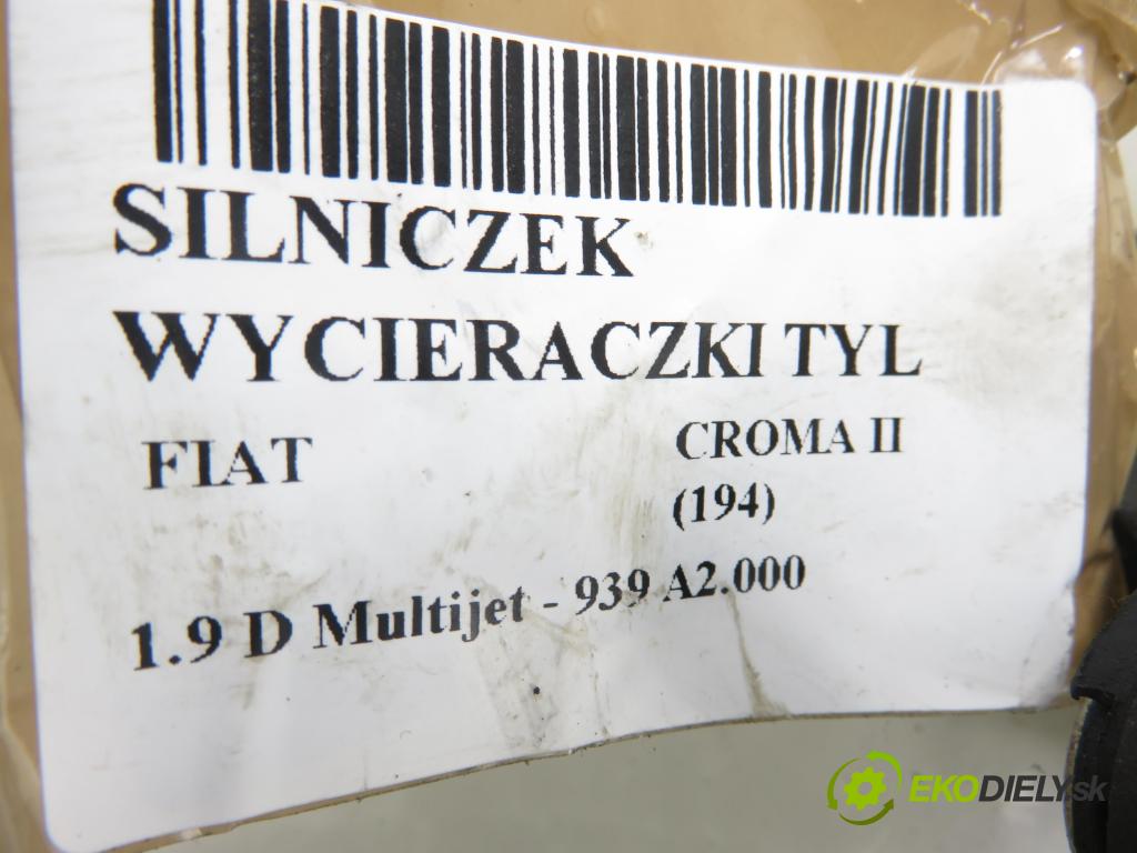 FIAT CROMA (194_) KOMBI 2006 110,00 1.9 D Multijet 150 - 939 A2.000 1910,00 motorek stěrače ZADNÍ: MS2596007050