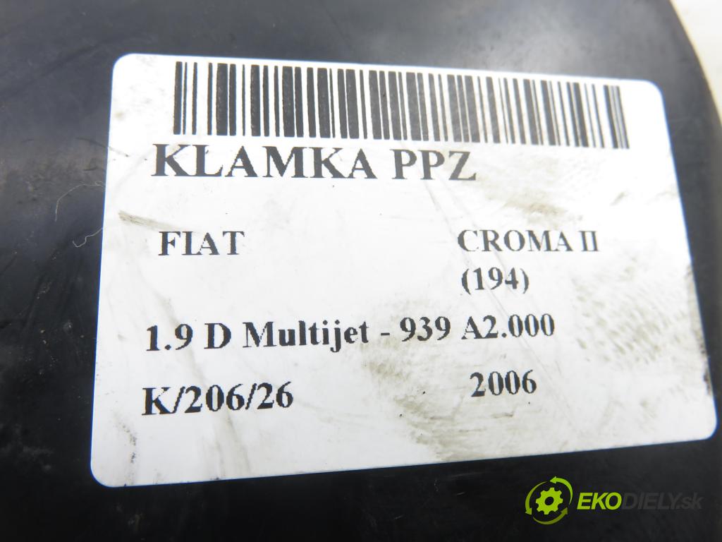 FIAT CROMA (194_) KOMBI 2006 110,00 1.9 D Multijet 150 - 939 A2.000 1910,00 Kľučka 51734934