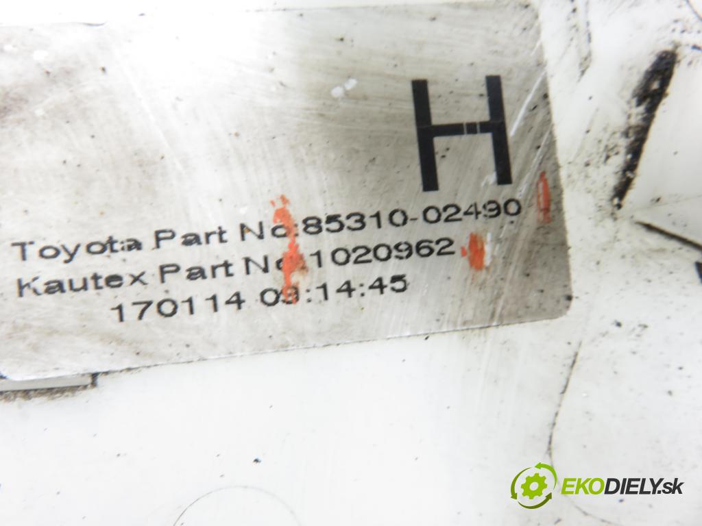 TOYOTA AURIS TOURING SPORTS (_E18_) KOMBI 2014 91,00 2.0 D-4D 124 (ADE186_) - 1AD-FTV 1998,00 Nádržka ostrekovačov 8531002490 ; 1020962 (Kľučka dverí ostatné)