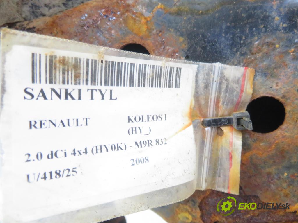 RENAULT KOLEOS I (HY_) SUV 2008 110,00 2.0 dCi 4x4 150 - M9R 832 1995,00 ZADNÍ:
