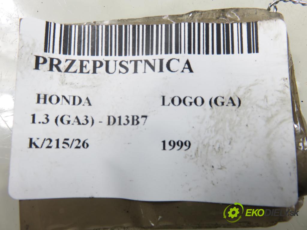 HONDA LOGO (GA) HB 1999 48,00 1.3 (GA3) - D13B7 1343,00 škrtíci klapka 1368000760 (Škrticí klapka)
