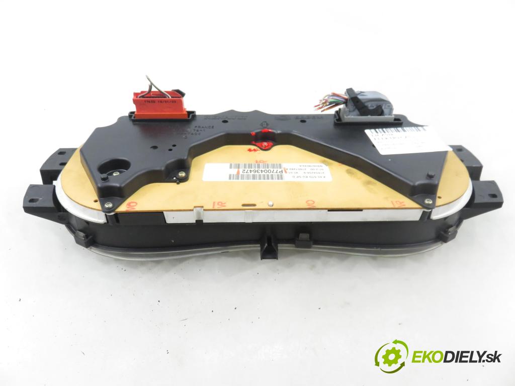 RENAULT CLIO II (BB_, CB_) HB 2002 59,00 1.9 dTi (B/CB0U) - F9Q 780 1870,00 Prístrojovka elektrický P7700436472