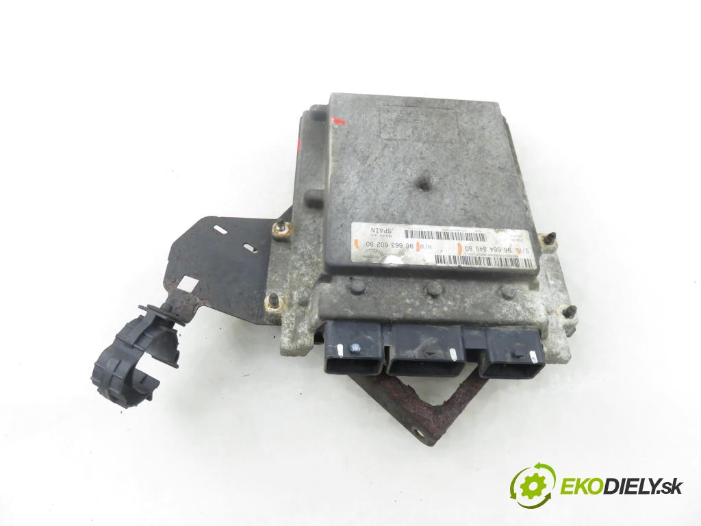 CITROEN JUMPER Skrzynia FURGON 2011 74,00 2.2 HDi 100 - 4HV (P22DTE) 2198,00 Riadiaca jednotka Motor 9666360280