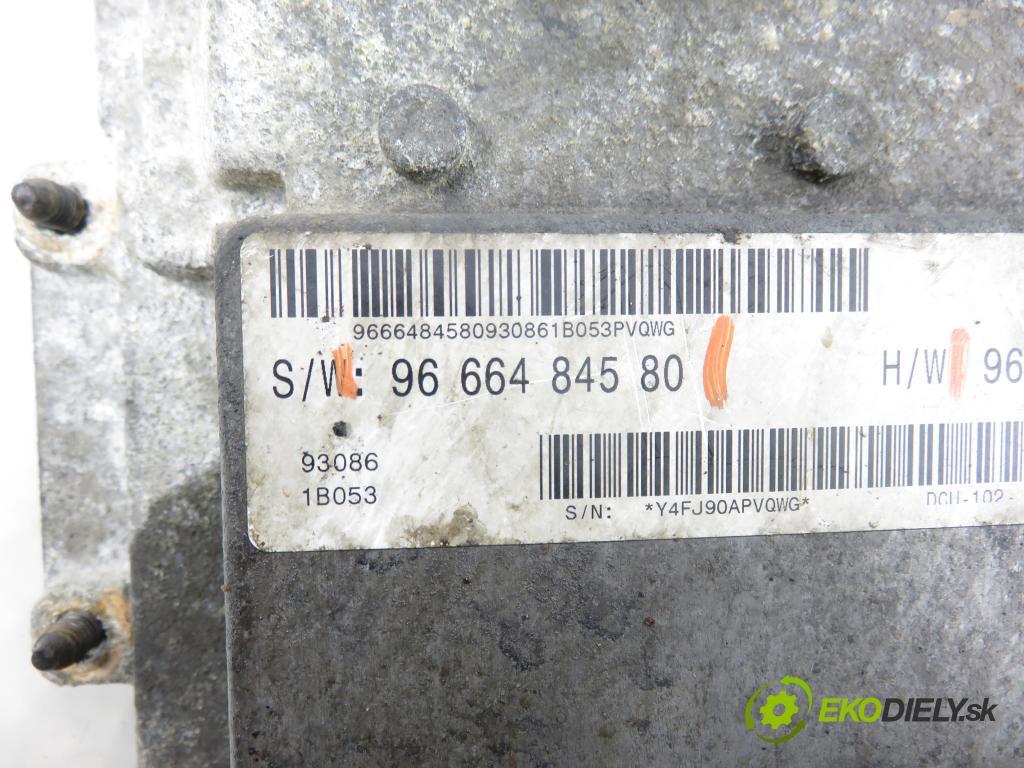 CITROEN JUMPER Skrzynia FURGON 2011 74,00 2.2 HDi 100 - 4HV (P22DTE) 2198,00 Riadiaca jednotka Motor 9666360280