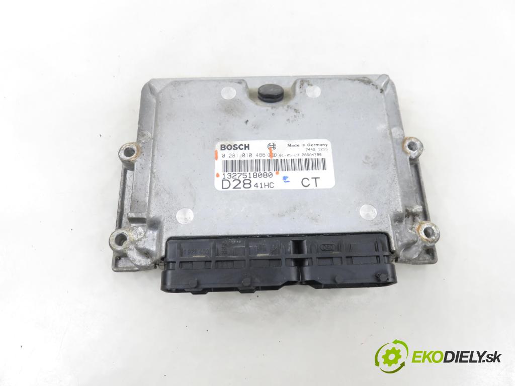 FIAT DUCATO (230_) FURGON 2001 94,00 2.8 JTD - 8140.43S 2798,00 Riadiaca jednotka Motor 0281010486 ; 1327518080