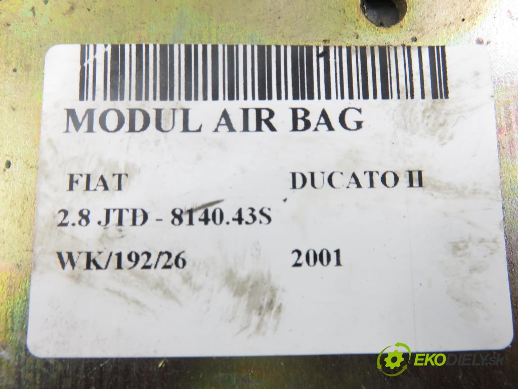 FIAT DUCATO (230_) FURGON 2001 94,00 2.8 JTD - 8140.43S 2798,00 MODUL air BAG 1324388080