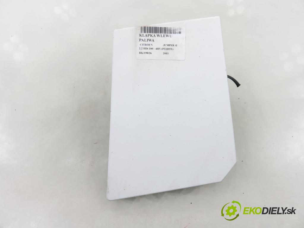 CITROEN JUMPER Skrzynia FURGON 2011 74,00 2.2 HDi 100 - 4HV (P22DTE) 2198,00 dvířka nádrže paliva  (Klika dveří ostatní)