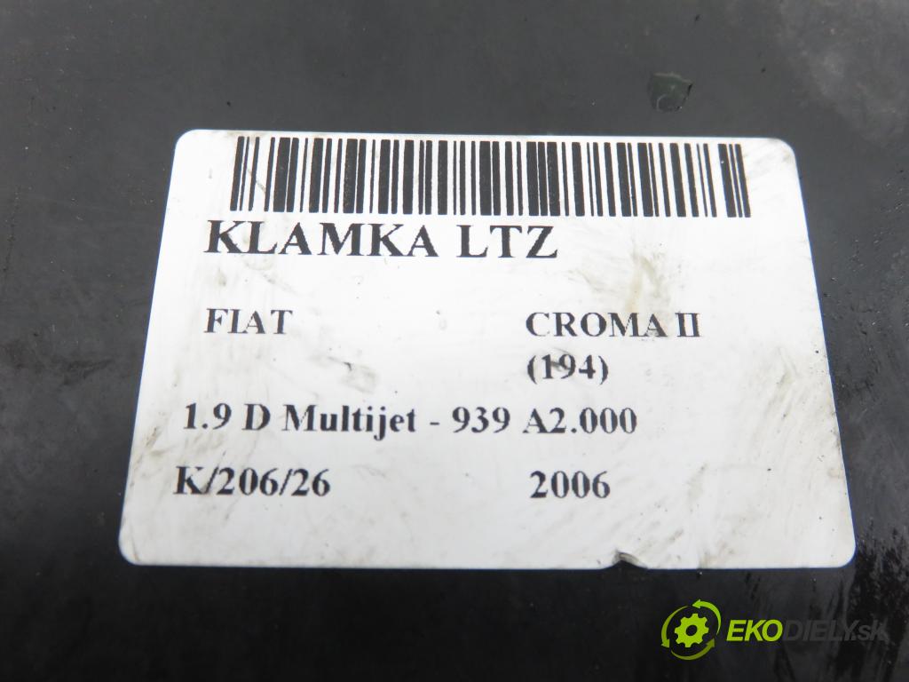 FIAT CROMA (194_) KOMBI 2006 110,00 1.9 D Multijet 150 - 939 A2.000 1910,00 Kľučka LTZ