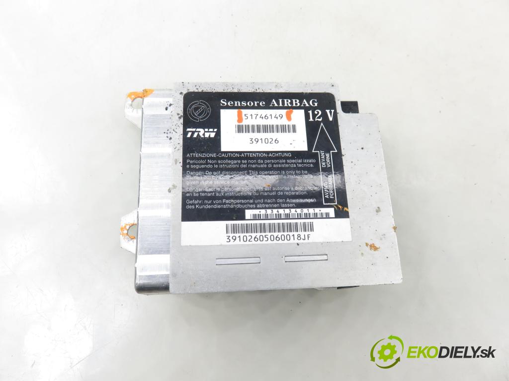 FIAT CROMA (194_) KOMBI 2006 110,00 1.9 D Multijet 150 - 939 A2.000 1910,00 MODUL air BAG 51746149