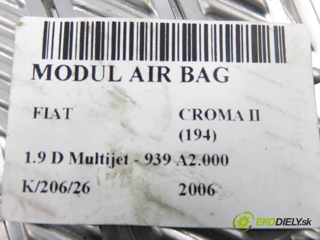 FIAT CROMA (194_) KOMBI 2006 110,00 1.9 D Multijet 150 - 939 A2.000 1910,00 MODUL air BAG 51746149