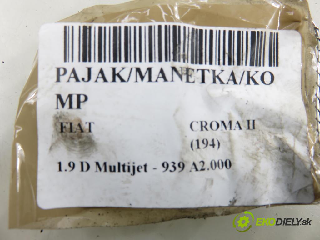 FIAT CROMA (194_) KOMBI 2006 110,00 1.9 D Multijet 150 - 939 A2.000 1910,00 PAKA/ŘAZENÍ/SADA: 07354087570 ; 0265005499
