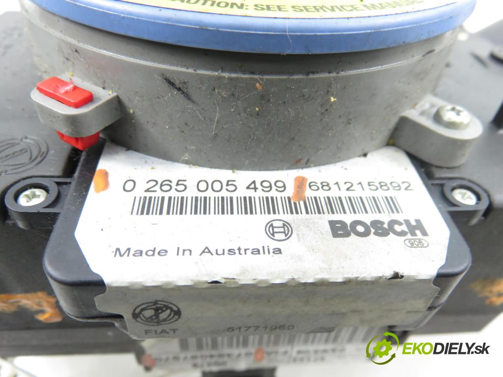 FIAT CROMA (194_) KOMBI 2006 110,00 1.9 D Multijet 150 - 939 A2.000 1910,00 PAKA/ŘAZENÍ/SADA: 07354087570 ; 0265005499