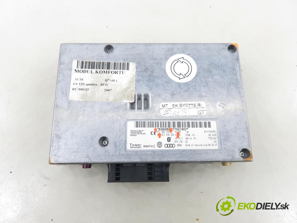 AUDI Q7 (4L) SUV 2007 171,00 3.0 TDI quattro - BUG 2967,00 MODUL BLUETOOTH 4F1862335 ; 4F1910336A
