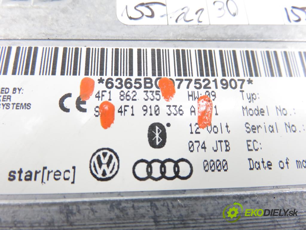 AUDI Q7 (4L) SUV 2007 171,00 3.0 TDI quattro - BUG 2967,00 MODUL BLUETOOTH 4F1862335 ; 4F1910336A