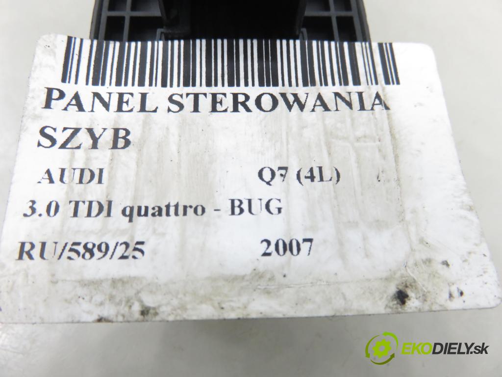 AUDI Q7 (4L) SUV 2007 171,00 3.0 TDI quattro - BUG 2967,00 Panel ovládaní oken 4F0959851C