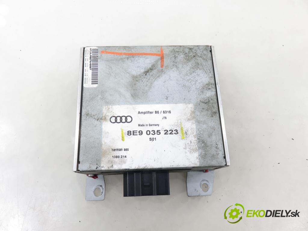 AUDI A4 Avant (8E5, B6) KOMBI 2002 96,00 1.9 TDI - AWX 1896,00 zesilovač 8E9035223 (Zesilovač)