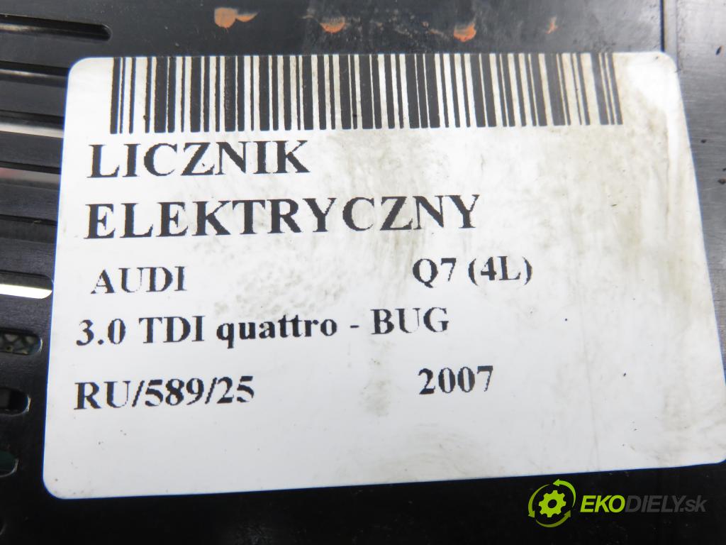 AUDI Q7 (4L) SUV 2007 171,00 3.0 TDI quattro - BUG 2967,00 prístrojovka elektrický