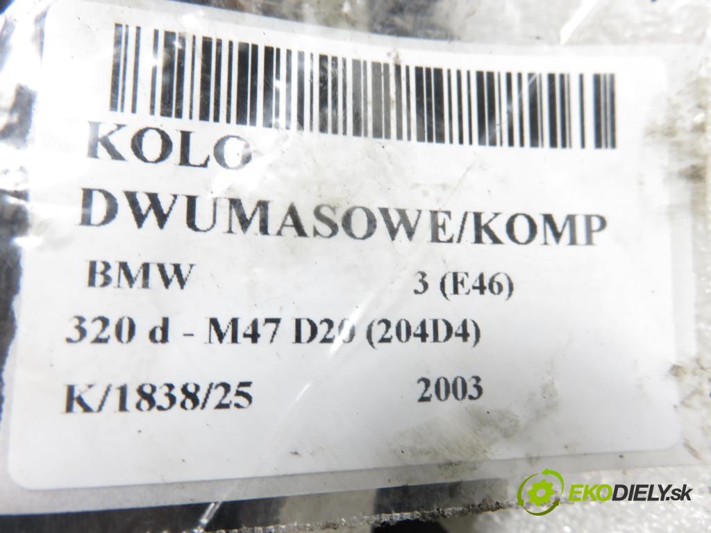 BMW 3 (E46) SEDAN 2003 110,00 320 d 150 - M47 D20 (204D4) 1995,00 řemenice DUAL MASS / COMP 703183 ; C0704075