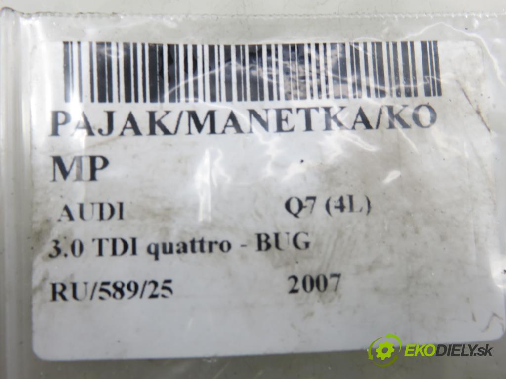 AUDI Q7 (4L) SUV 2007 171,00 3.0 TDI quattro - BUG 2967,00 PAKA/ŘAZENÍ/SADA: 7L6971848B ; 4F0953549A ; 4F0910549