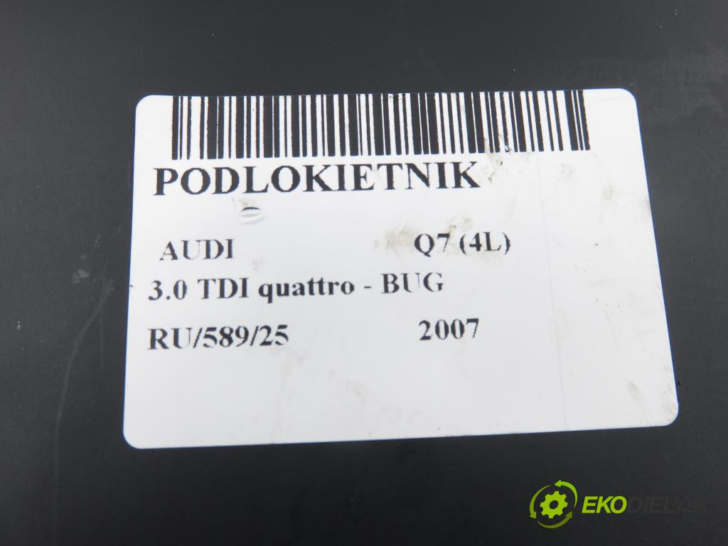 AUDI Q7 (4L) SUV 2007 171,00 3.0 TDI quattro - BUG 2967,00 OPĚRADLO 4L1864207