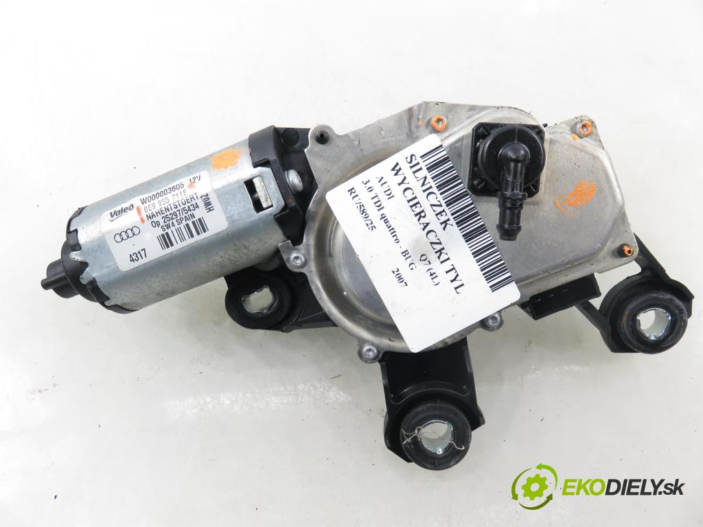 AUDI Q7 (4L) SUV 2007 171,00 3.0 TDI quattro - BUG 2967,00 Motorček stierače zadné 8E9955711E