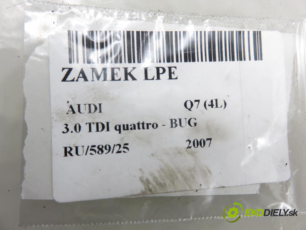 AUDI Q7 (4L) SUV 2007 171,00 3.0 TDI quattro - BUG 2967,00 zámok 3C1837015A