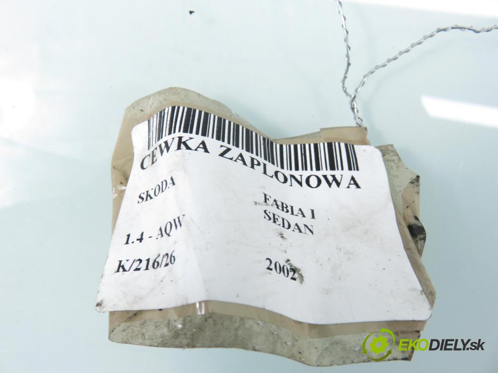 SKODA FABIA I SEDAN (6Y3) SEDAN 2002 50,00 1.4 - AQW 1397,00 Cievka zapaľovacia