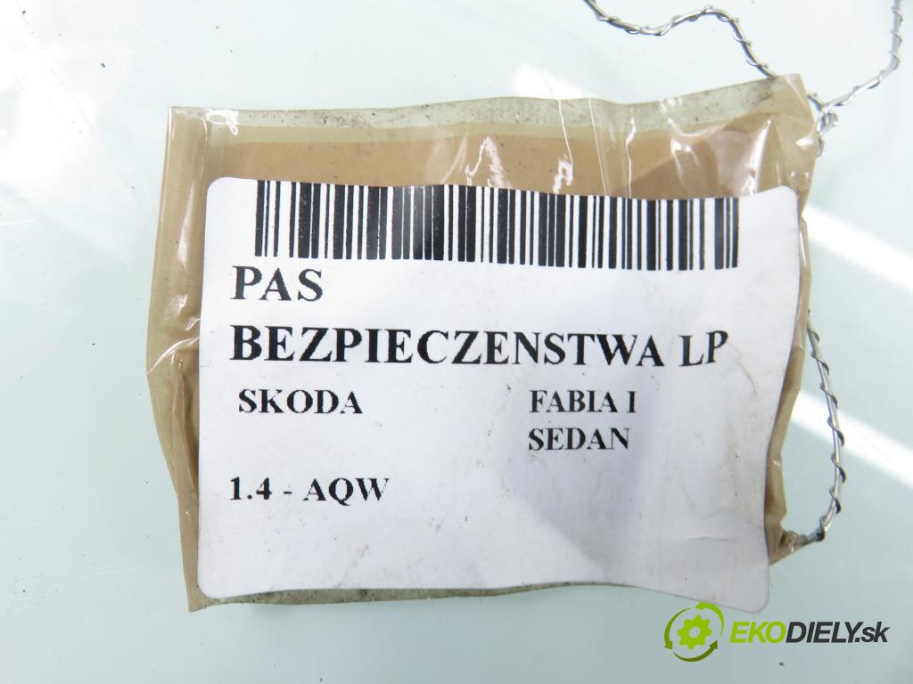 SKODA FABIA I SEDAN (6Y3) SEDAN 2002 50,00 1.4 - AQW 1397,00 držák BEZPEČNOST LP 6Y0857701B