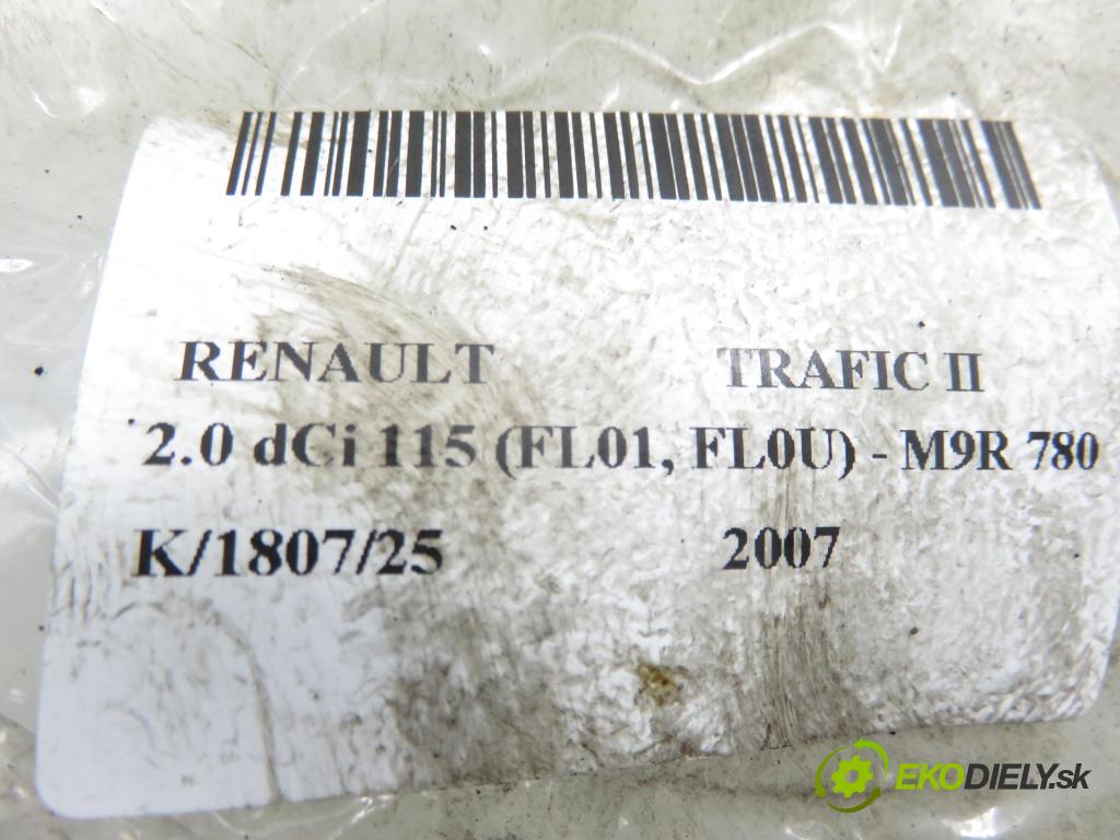 RENAULT TRAFIC II Skrzynia (FL) FURGON 2007 84,00 2.0 dCi 115 - M9R 780 1995,00 řemenice vačky VAČKOVÁ HŘÍDEL: 500923B ; M455386C ; 4383674
