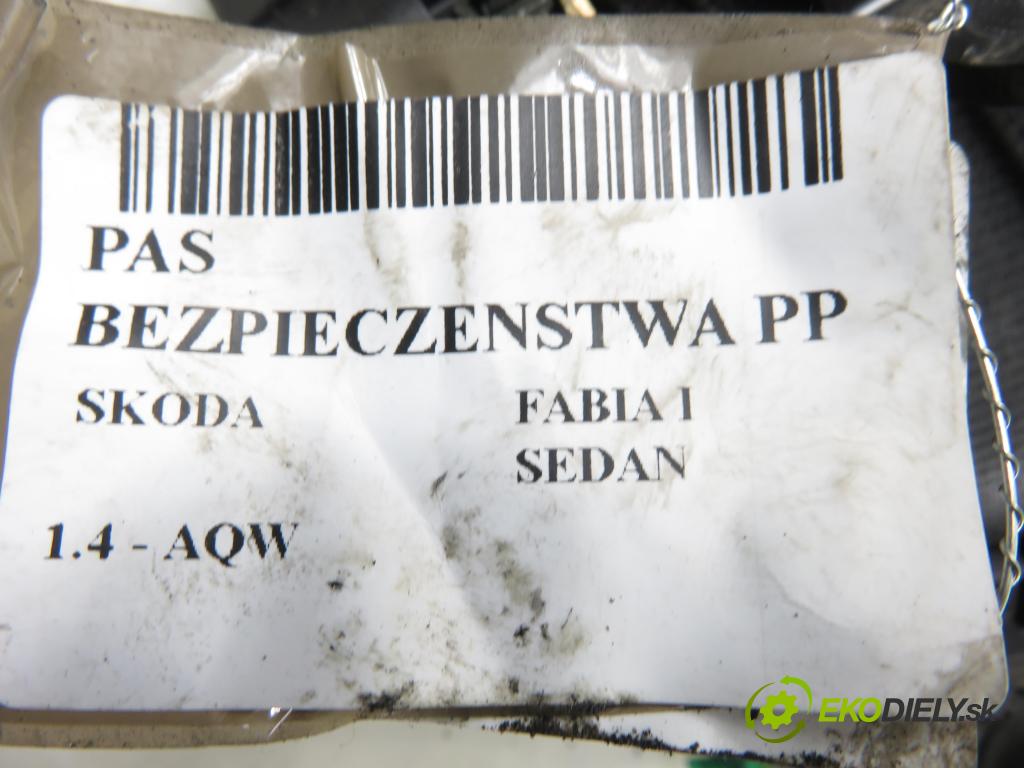 SKODA FABIA I SEDAN (6Y3) SEDAN 2002 50,00 1.4 - AQW 1397,00 Držiak bezpečnostný PP 6Y0857702B